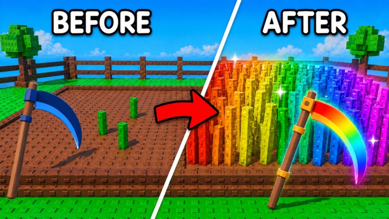 My Grass Farm official Roblox game artwork